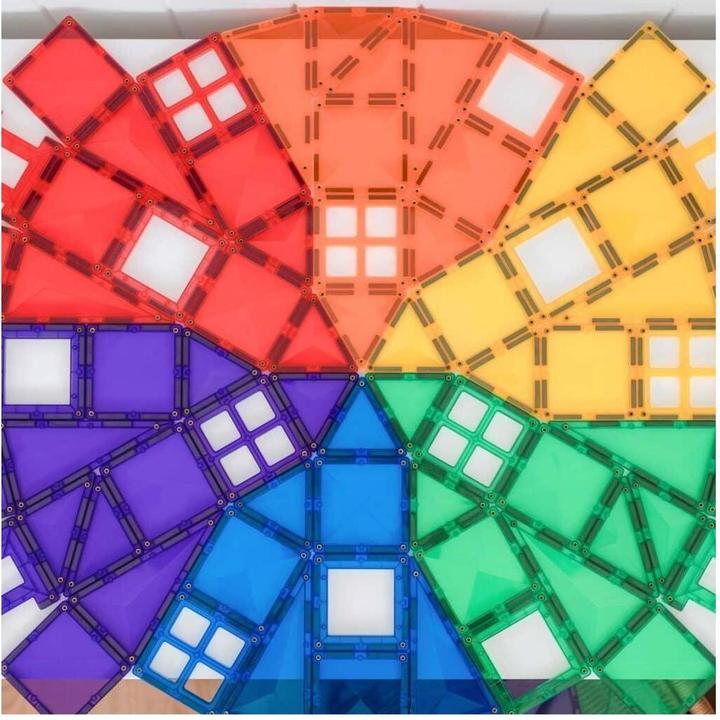 Actual product image Connetix Rainbow Creative Pack