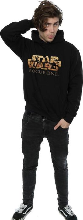 Immagine prodotto Star Wars Rogue One Logo Scene Felpa con Cappuccio Uomo (L)