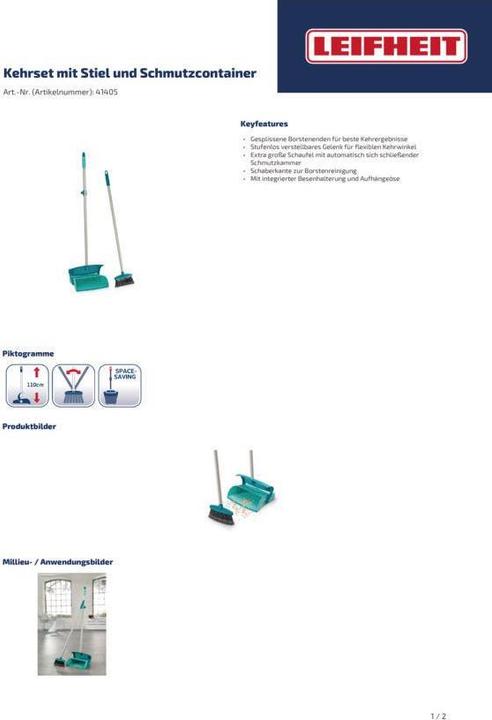 Productafbeelding Leifheit Veegset (1 Pcs.)