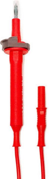 Image du produit HT Instruments Cordon de mesure de sécurité rouge, avec pointe de mesure rétractable