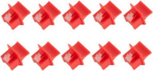 Shiverpeaks S-Conn BS08-01022-10 10pcs Cache-poussière pour connecteur RJ45