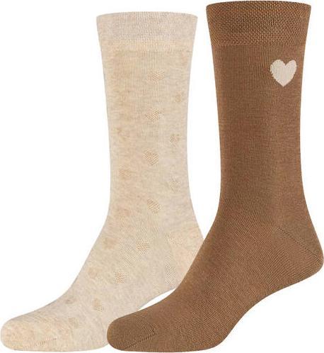 Immagine prodotto Camano Calzini Ca-Soft Hearts (Confezione da 2, 39 - 42)