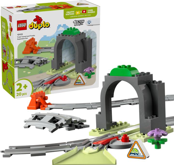 Immagine prodotto LEGO Tunnel ferroviario e binari - set di espansione (10425)