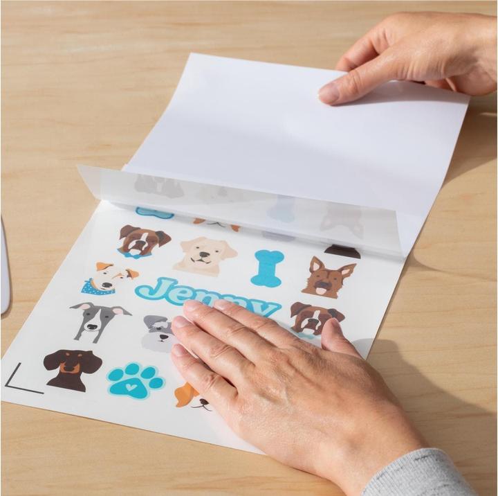 Produktbild Cricut Stickerpapier Joy Xtra A4, 6 Bogen, Weiss (6 x)