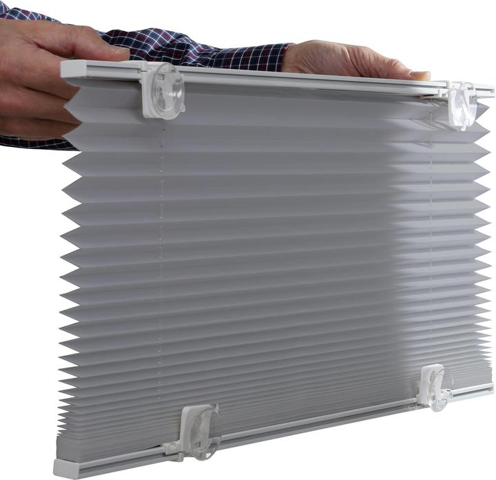 Produktbild Gardinia Dachfenster Plissee mit Saugnäpfen (47.5 x 100 cm)