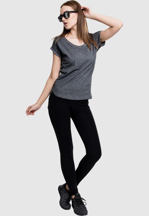 Immagine prodotto Urban Classics Tee lungo da donna a forma di schienale con tintura spray (L)