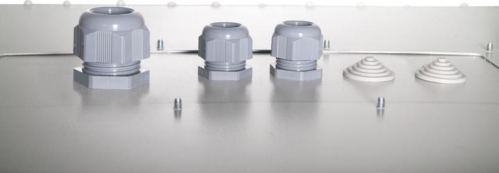 Actual product image Digitus DN-19 09U-I-OD IP55 outdoor wall-mounted enclosure (9 RU, 19 inch rack)