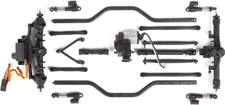 Produktbild Axial SCX24 Deadbolt Elektro Brushed Crawler 4WD 1:24 RTR rot (RTR Ready-to-Run)