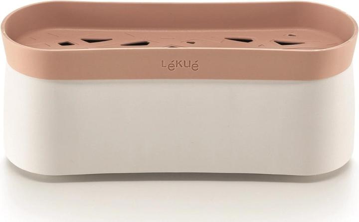 Actual product image Lékué Quick pasta stove, brown / white 28x11x11.2 cm