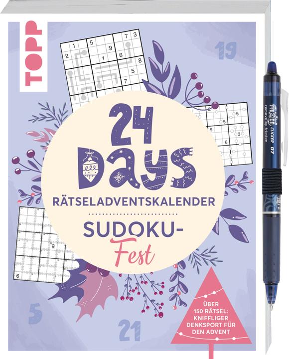 Image du produit 24 DAYS CALENDRIER DE CHARGES - Fête du Sudoku
