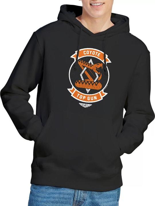 Immagine prodotto Top Gun Coyote Felpa con Cappuccio Logo Uomo (XL)