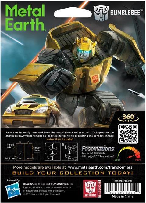 Produktbild Metal Earth Transformers Bumblebee