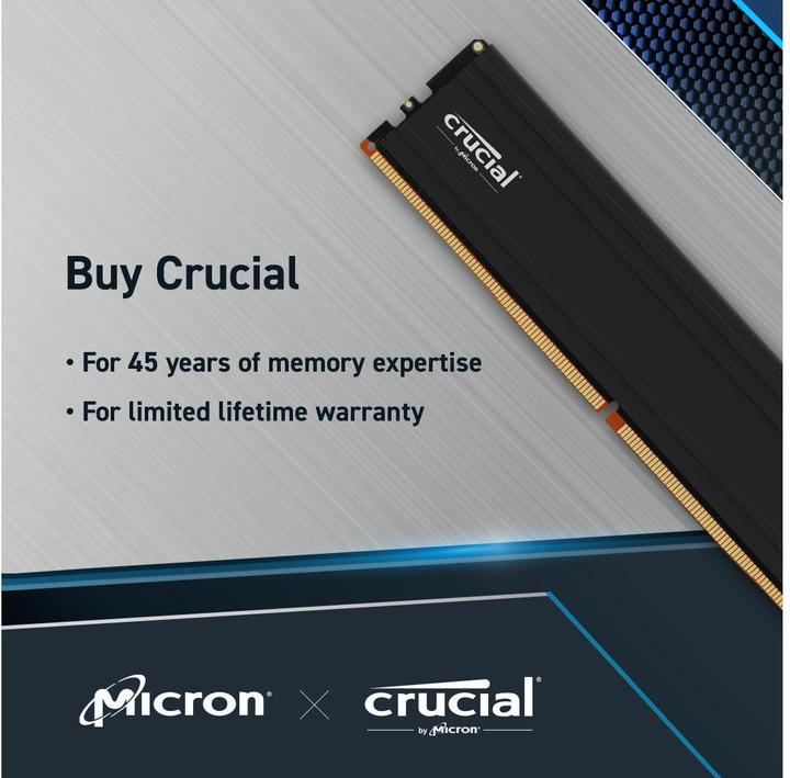 Produktbild Crucial Pro (2 x 16GB, 5600 MHz, DDR5-RAM, DIMM)