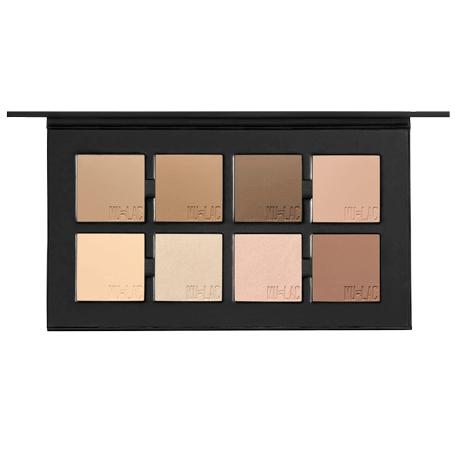 Actual product image Mulac Olimpia Face Palette For Chiaroscuro In Powder (Assorted colours)