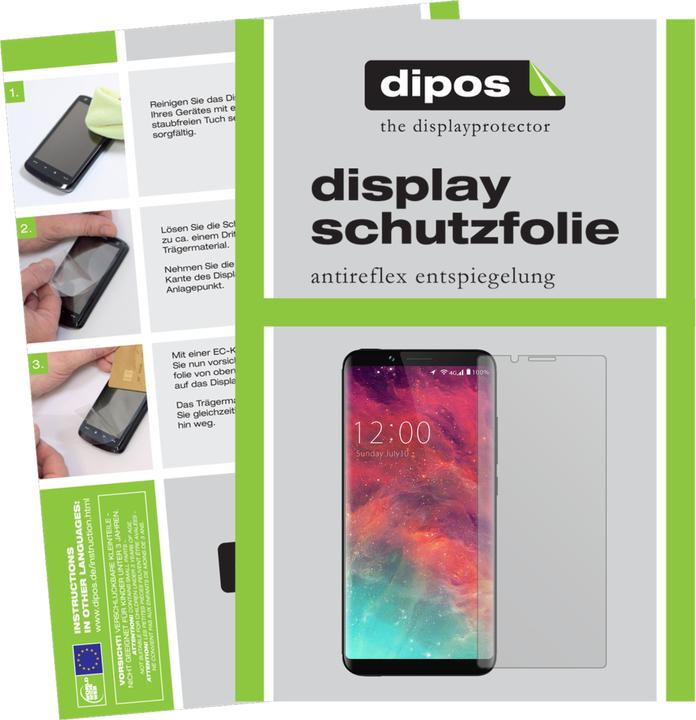 Actual product image Dipos Screen Protector Anti-Glare (2 Piece, Umidigi S2 Pro)
