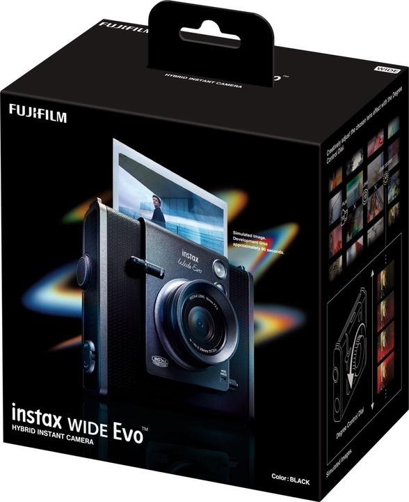 Actual product image Fujifilm Instax Wide Evo Black