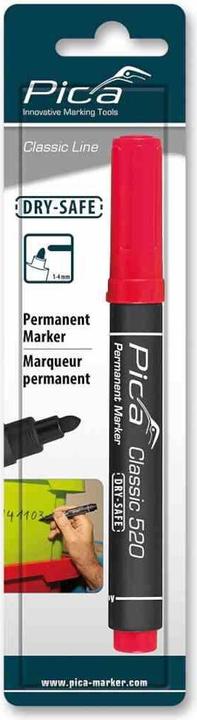 Image du produit Pica Marqueur (Rouge, 4 mm, 10 x)