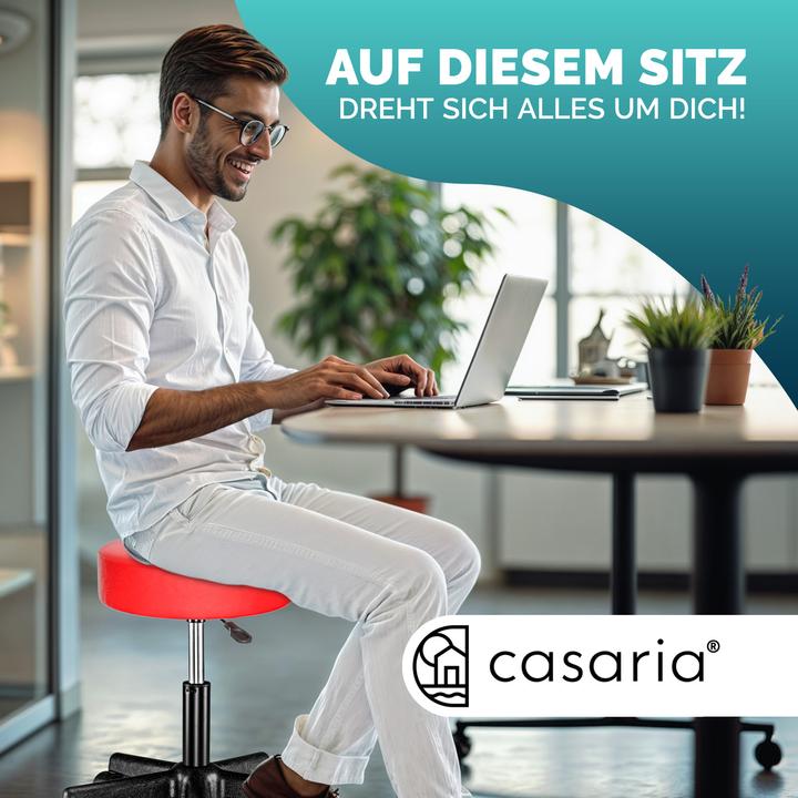 Produktbild Casaria Rollhocker