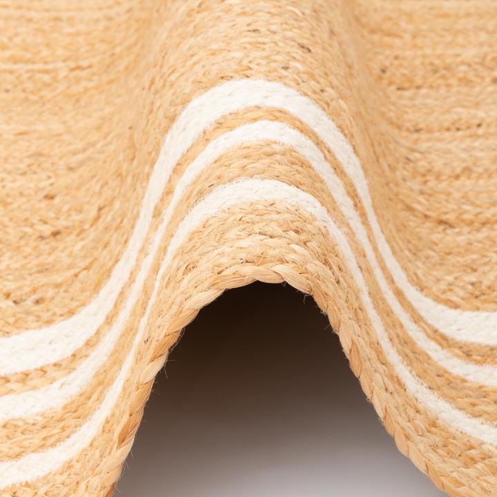 Produktbild Pergamon Naturfaser Teppich Jute Salsa Bordüre (200 x 300 cm)