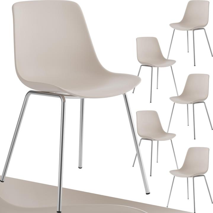 Produktbild tectake Kunststoffstühle Mave
