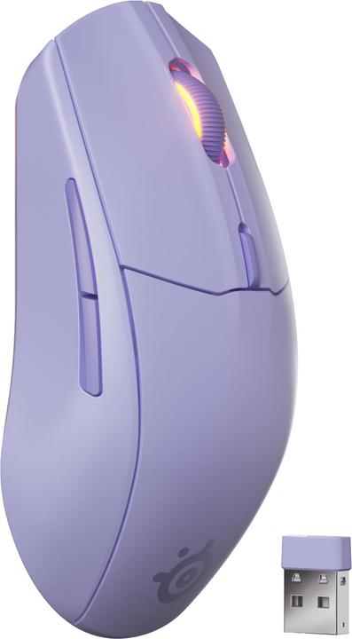 Productafbeelding SteelSeries Rival 3 WL Gen 2 - Lavender (Draadloze)