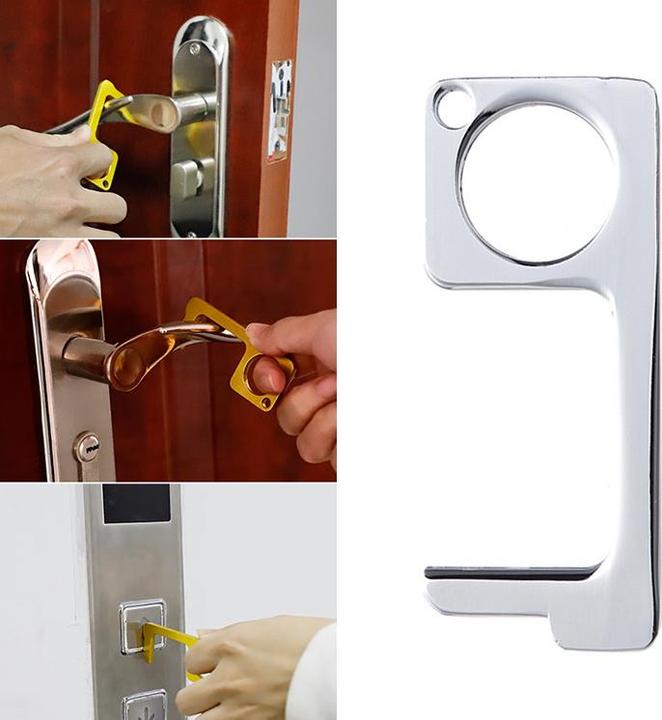 Produktbild Ueli Express Hygienischer Türgriff Öffner Griff aus Metall (Türgriff)