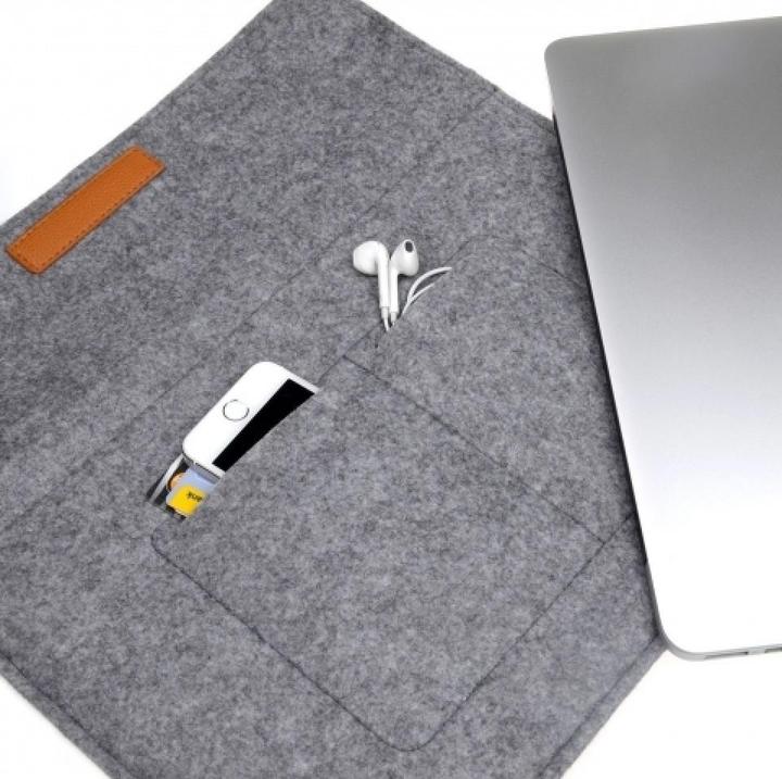 Immagine prodotto Screenguard Custodia in feltro 2-in-1 per Macbook e Notebook 12" 11" (12", Apple)