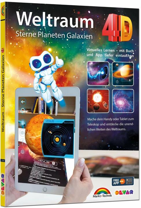 Produktbild Weltraum 4D - Sterne, Planeten, Galaxien mit APP virtuell durch den Weltall