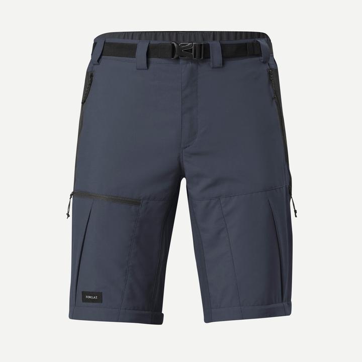 Actual product image Simond Men's 2-in-1 robust trekking zip-off trousers - MT500 (M/L)