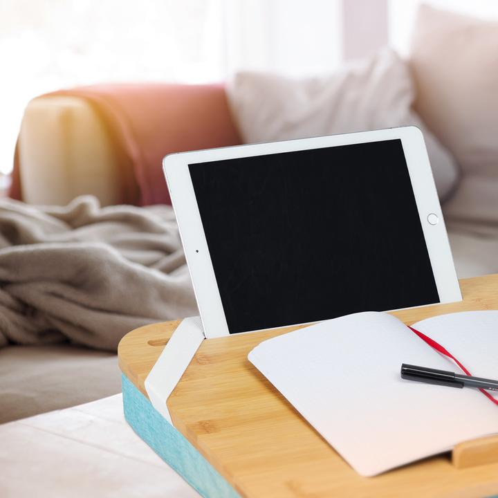 Actual product image Relaxdays Laptop cushion
