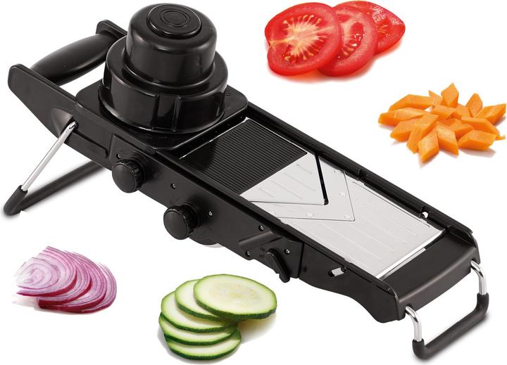 Produktbild Weis Mandoline all in one schwarz Edelstahl