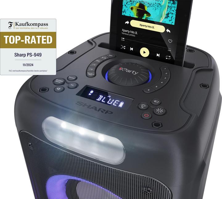 Actual product image Sharp PS-949 (12 h, Rechargeable battery operated, Electrical connection)
