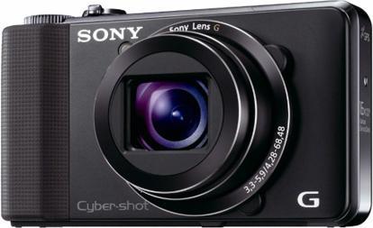 Sony DSC-HX9V, 16 MP, 16x WW-Zoom, 3D, GPS, FullHD, Schwarz