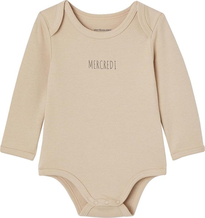 Produktbild Vertbaudet 5er-Pack Baby Langarm-Bodys in Schlupfform BASIC, Bio-Baumwolle (68)