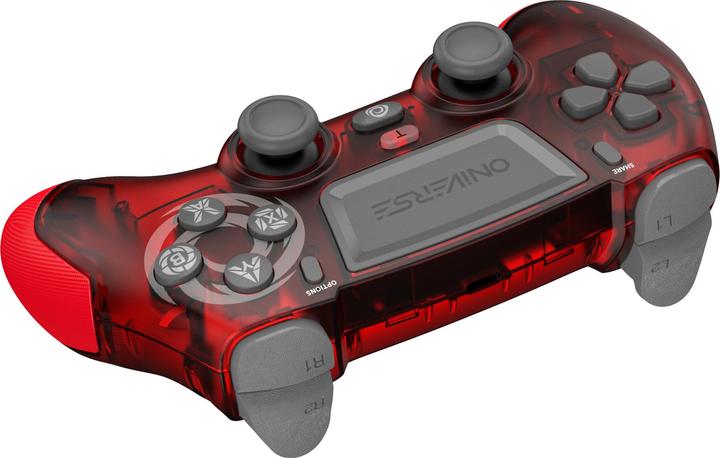Image du produit Oniverse Revolt Grey, Red Bluetooth Gamepad analogique / numérique PC, PlayStation 4 (PC, PS4)