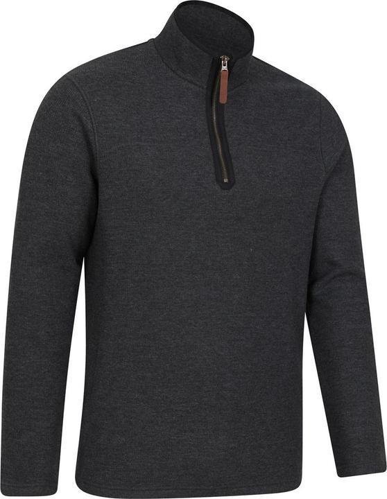 Actual product image Mountain Warehouse Mens Beta Contrast Zip Top (XL)