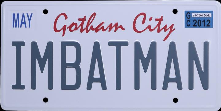 Image du produit Fanattik DC Comics Plaque en métal Batman