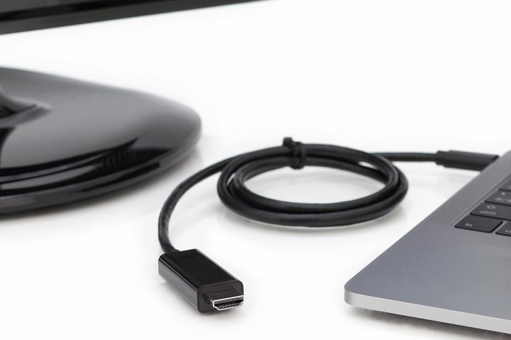 Image du produit Digitus USB Typ C — HDMI (Typ A) (2 m, HDMI)