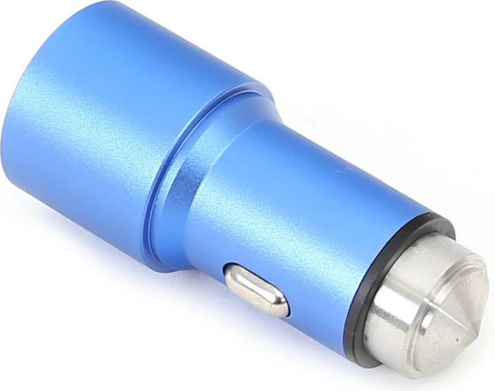 Actual product image Omega OUCC2MBL mobile device charger Blue