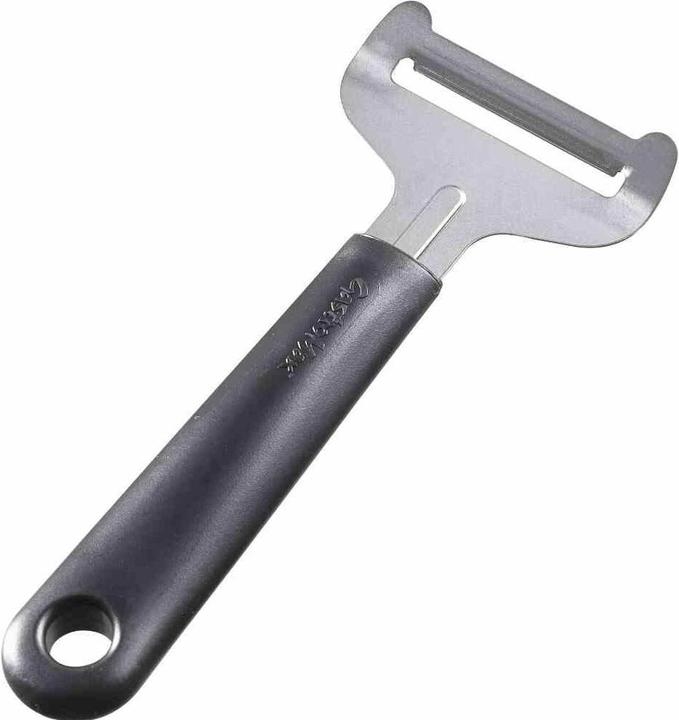 Actual product image Gastromax Soft cheese slicer made of polypropylene (PP) in black, 17.5x7.5x1.5 cm