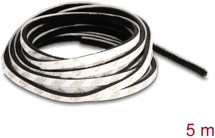 Produktbild Delock Bürstenstreifen selbstklebend 5mm - Länge 5