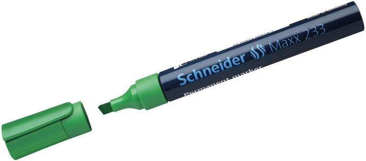 Actual product image Schneider Maxx 233 permanent marker Line width: 1-5 mm Ink colour: green (Green, 5 mm, 1 x)