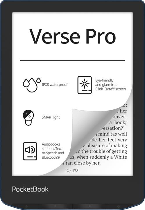 PocketBook Verse Pro (6", 16 GB, Azure blue)