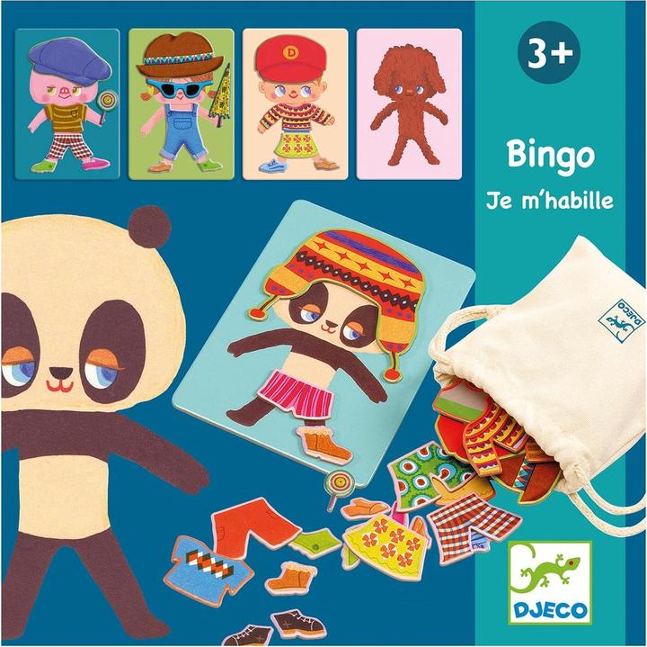 Actual product image Djeco Bingo I dress (Multilingual)