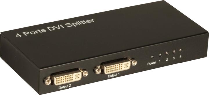 Immagine prodotto EFB Elektronik Splitter per monitor DVI a 4 porte, supporta HDCP