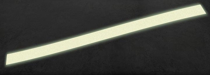 Actual product image Brady B-7524, Photoluminescent anti-slip strips, aluminium, photoluminescent, 50mm x 0.8m