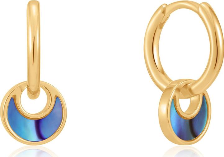 Actual product image Ania Haie Turning Tides Creoles E027-06G (925 silver)