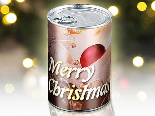 Produktbild Infactory Geschenkdose Merry Christmas: Originelle Präsent-Verpackung (Geschenktüte)