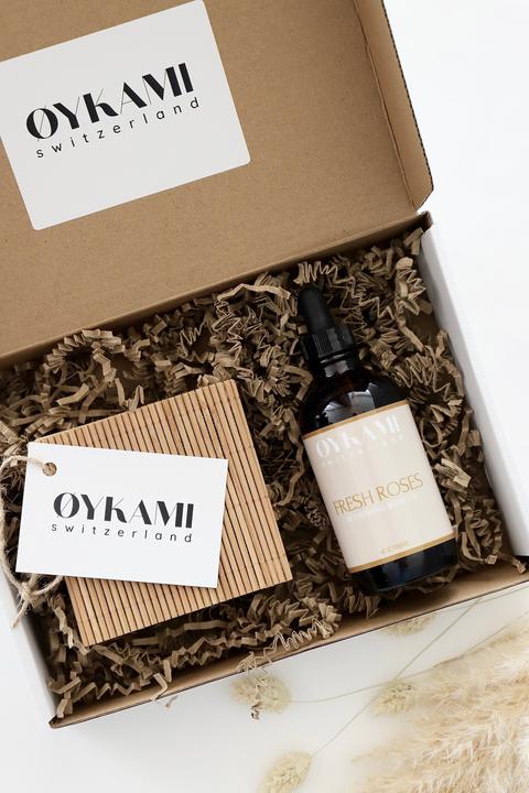 Actual product image Oykami Fresh Roses body oil gift set (Body care set)