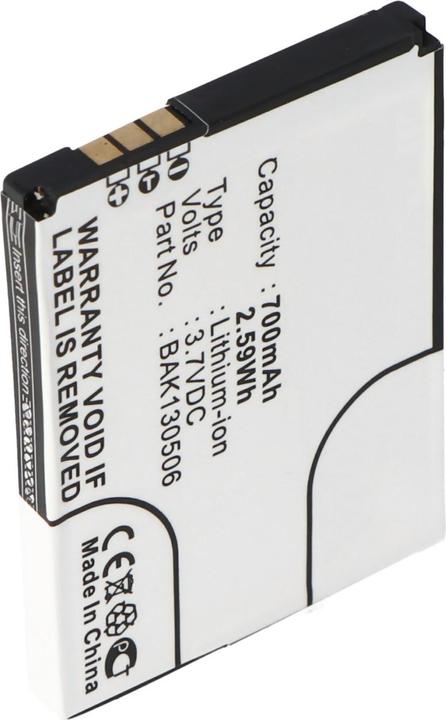 Immagine prodotto AccuCell Batteria AVM Fritz Fon M2 Replica batteria per Fritz! Batteria Fon M2, BAK130506, Fritz!Fon M2